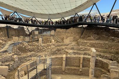 Göbeklitepe'de bayram tatili yoğunluğu yaşanıyor