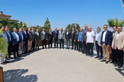 Bursa'da görev yeri değişen kaymakamlar için veda programı düzenlendi