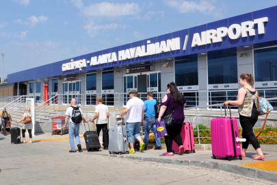 Gazipaşa- Alanya Havalimanı’nda 239 bin yolcu trafiği