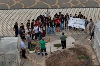 Kayseri Doğal Ürün Bahçesi'ne öğrenci akını