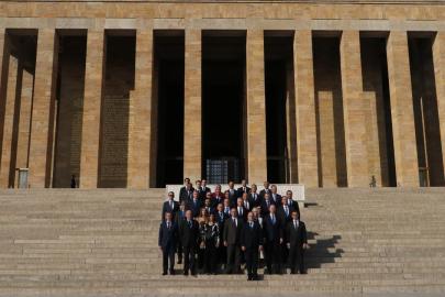 NATO heyeti, Anıtkabir'i ziyaret etti
