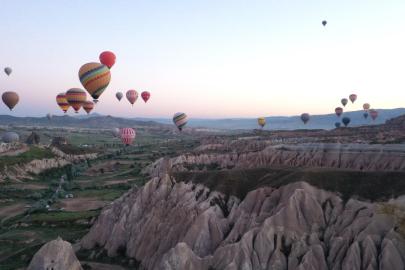 Yılın ilk yarısında 13 bin balon uçuşuyla 308 bin yolcu seyahat etti
