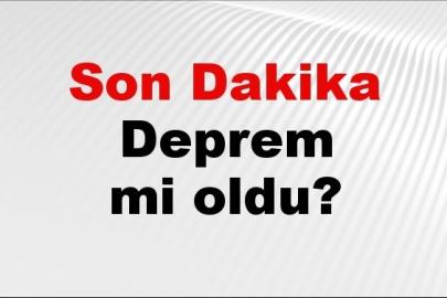 Son dakika deprem mi oldu? Az önce deprem nerede oldu? İstanbul, Ankara, İzmir ve il il AFAD son depremler 06 Ağustos 2026